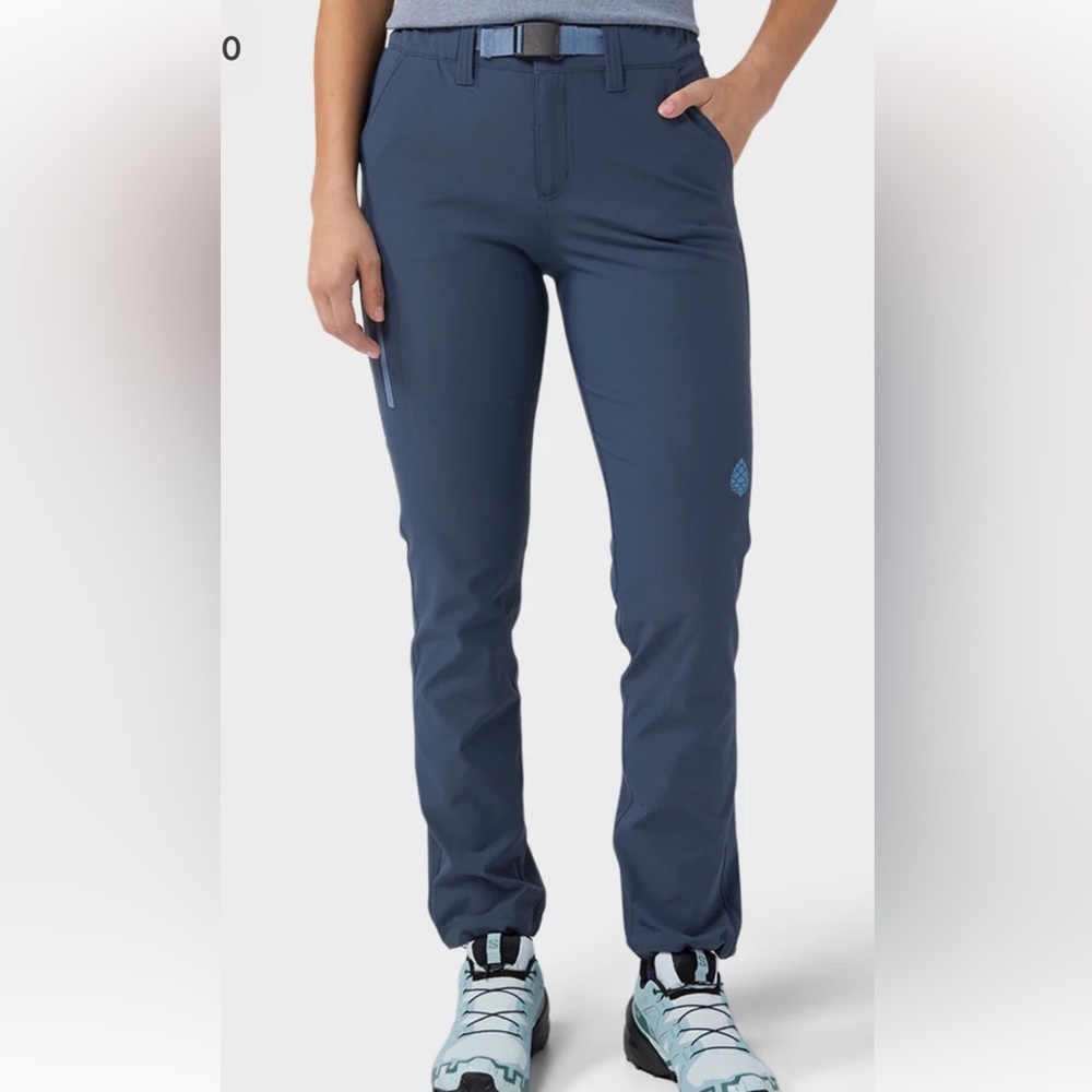 Stio Women's Navy Pinedale Straight Leg Pants